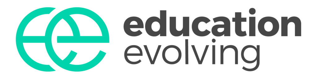 Education Evolving logo in full color