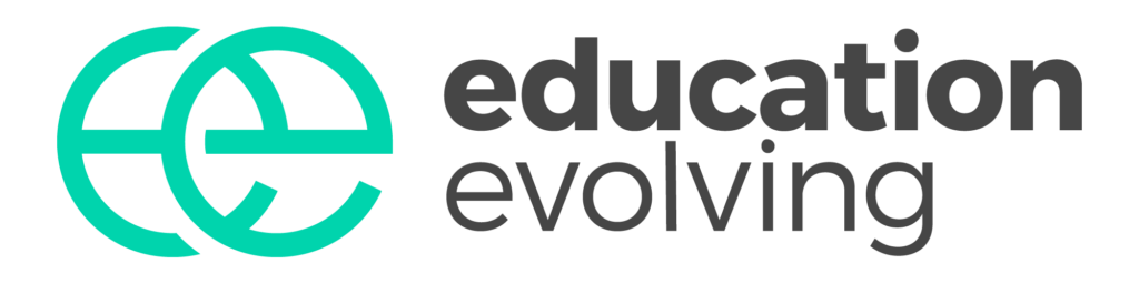 Education Evolving logo in full color